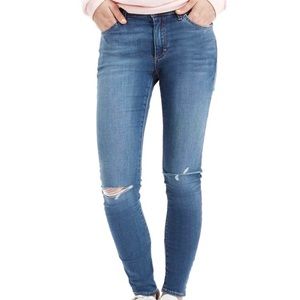 Topshop Moto Leigh Ripped Skinny Jeans